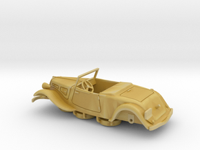 1:72 Citroen Traction Roadster in Tan Fine Detail Plastic