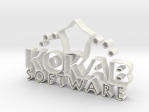 Kokab Software in White Natural Versatile Plastic