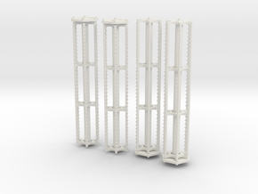 Mähdrescherhaspel für Lexion V1050 1/87 in White Natural Versatile Plastic