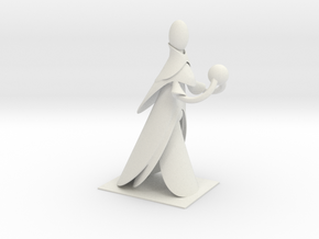 GroBoto Boolean Figure in White Natural Versatile Plastic