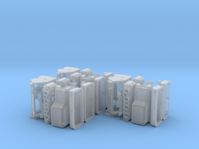 1/18 392 Hemi Basic Block Kit 3 Pack in Tan Fine Detail Plastic