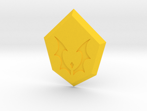 Force Captain Badge (She-Ra) in Yellow Processed Versatile Plastic