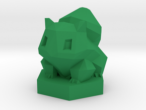 Low-poly Ivysaur With Stand in Green Processed Versatile Plastic