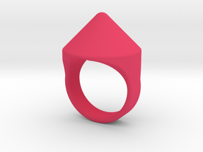 Awesome Teaser Ring in Pink Processed Versatile Plastic