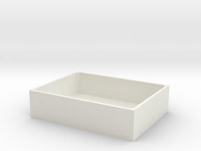 SimpleBox in White Natural Versatile Plastic