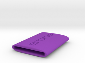 Business card holder in Purple Processed Versatile Plastic