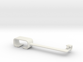 MagSafe Adapter Holder 3 in White Natural Versatile Plastic