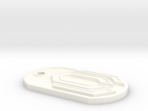 GeekTag: Cerberus in White Processed Versatile Plastic