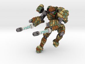 Mech suit with twin weapons. (6) in Full Color Sandstone