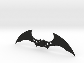 Arkham Batarang in Black Natural Versatile Plastic
