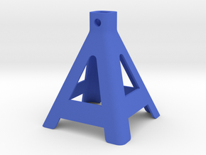 R/C Jack Stand Base 1 of 3 Parts in Blue Processed Versatile Plastic
