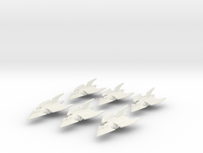 Gorgol Fighter Wing in White Natural Versatile Plastic