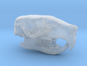 Mini Rat Skull in Tan Fine Detail Plastic
