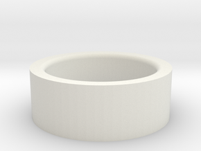 Decepticon Ring in White Natural Versatile Plastic