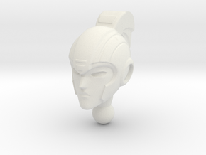ARIEL homage Cyrene Head for RID Arcee in White Natural Versatile Plastic