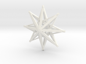 star3 ornament by Jorge Avila in White Processed Versatile Plastic