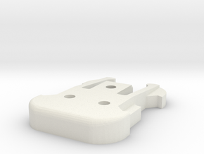 GoPro Iso Mount Male in White Natural Versatile Plastic