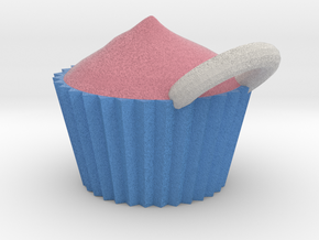 Cupcake in Full Color Sandstone