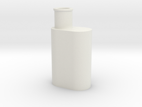 Muffler in White Natural Versatile Plastic