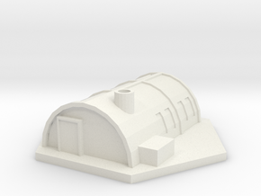 Expeditionary Barracks in White Natural Versatile Plastic