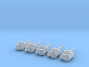 Panzer Mk IVsf cannon turrets in Tan Fine Detail Plastic