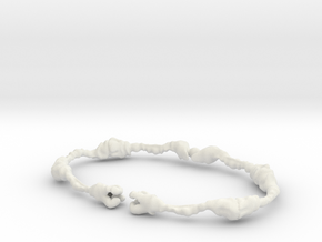 Devil's Claw bracelet  in White Natural Versatile Plastic