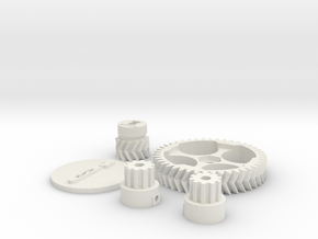 Schlaboratory Complete Gear Kit in White Natural Versatile Plastic