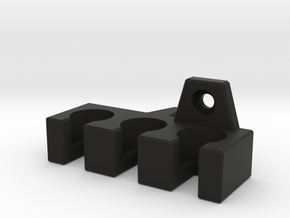 Cable Holder for Panasonic Monitor - LEFT in Black Natural Versatile Plastic