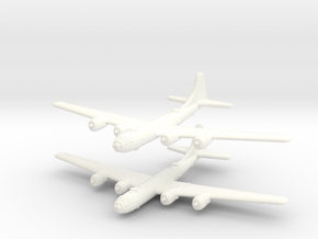 B-29 Superfortress (United States) 1/600-(Qty. 2) in White Processed Versatile Plastic