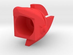 Destroyer Helm in Red Processed Versatile Plastic