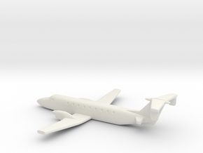 Beechcraft 1900 Scale 1:700 in White Natural Versatile Plastic
