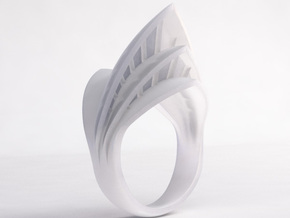 Opera Ring 6-1/2 (USA) in Tan Fine Detail Plastic