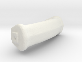 Pot Handle 1 Post Meshmixer in White Natural Versatile Plastic