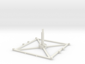 Stand Large x1 3.0 in White Natural Versatile Plastic