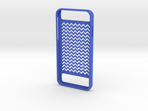 Iphone 6 Chevron Case in Blue Processed Versatile Plastic