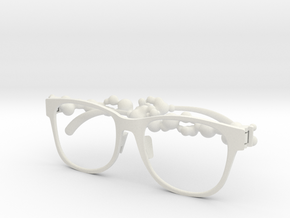 3Dglass_poko_poko in White Natural Versatile Plastic