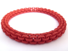 Scoobie Bracelet (New) in Red Processed Versatile Plastic