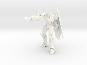 Ryu - Lightning / Ryu - Rayo in White Processed Versatile Plastic