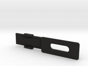 Screen Cradle with Screen Clip in Black Natural Versatile Plastic