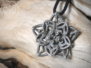 Blossom #2 in Polished Bronzed Silver Steel