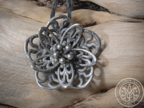 Blossom #3 in Polished Bronzed Silver Steel