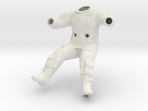 Gemini Astronaut EVA / 1:6 / Space Suit in White Natural Versatile Plastic