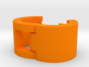 Cord Identification Clip in Orange Processed Versatile Plastic