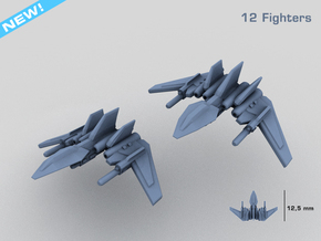 HOMEFLEET Heavy Fighter Group in Tan Fine Detail Plastic