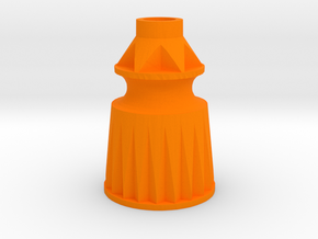 Playfield Star Post in Orange Processed Versatile Plastic