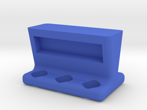 6 Tube Mag Stand in Blue Processed Versatile Plastic