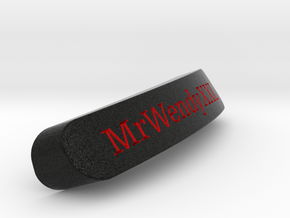 MrWendyXXL Nameplate for SteelSeries Rival in Full Color Sandstone