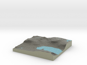 Terrafab generated model Mon Dec 29 2014 23:16:53  in Full Color Sandstone