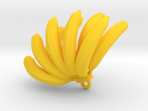Bananas pendant in Yellow Processed Versatile Plastic