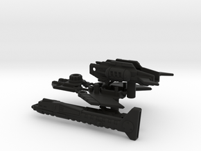 Duopulse Discharger (full 5mm peg variant) in Black Natural Versatile Plastic